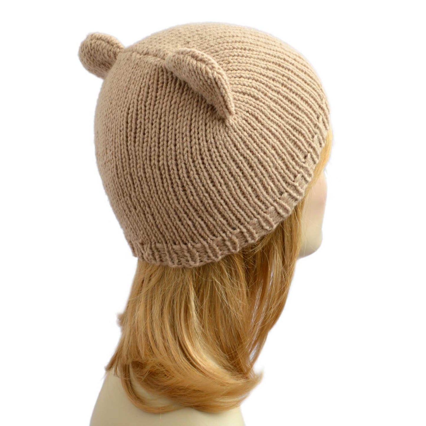 Best Beanie With Bear Ears For Adults Men's Woman's Bear Ear Beanie Bear Hat